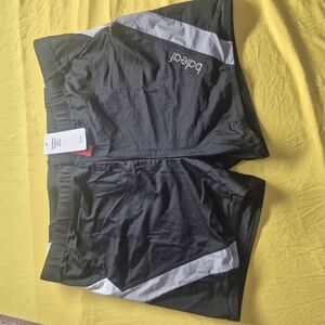 Baleaf Black and White Men's Athletic Shorts